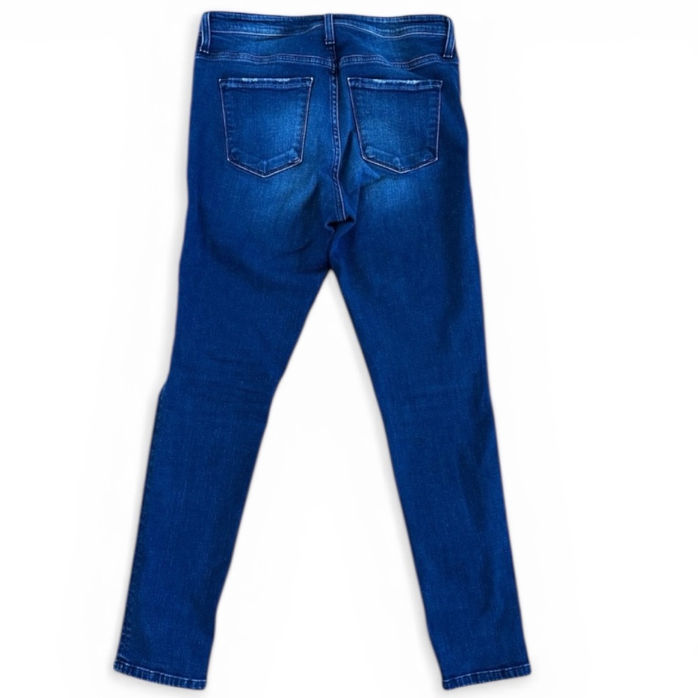 Flying Monkey Distressed Skinny Jeans Mid Rise Medium Wash Size 29